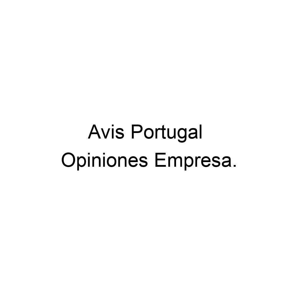 Opiniones Avis Portugal
