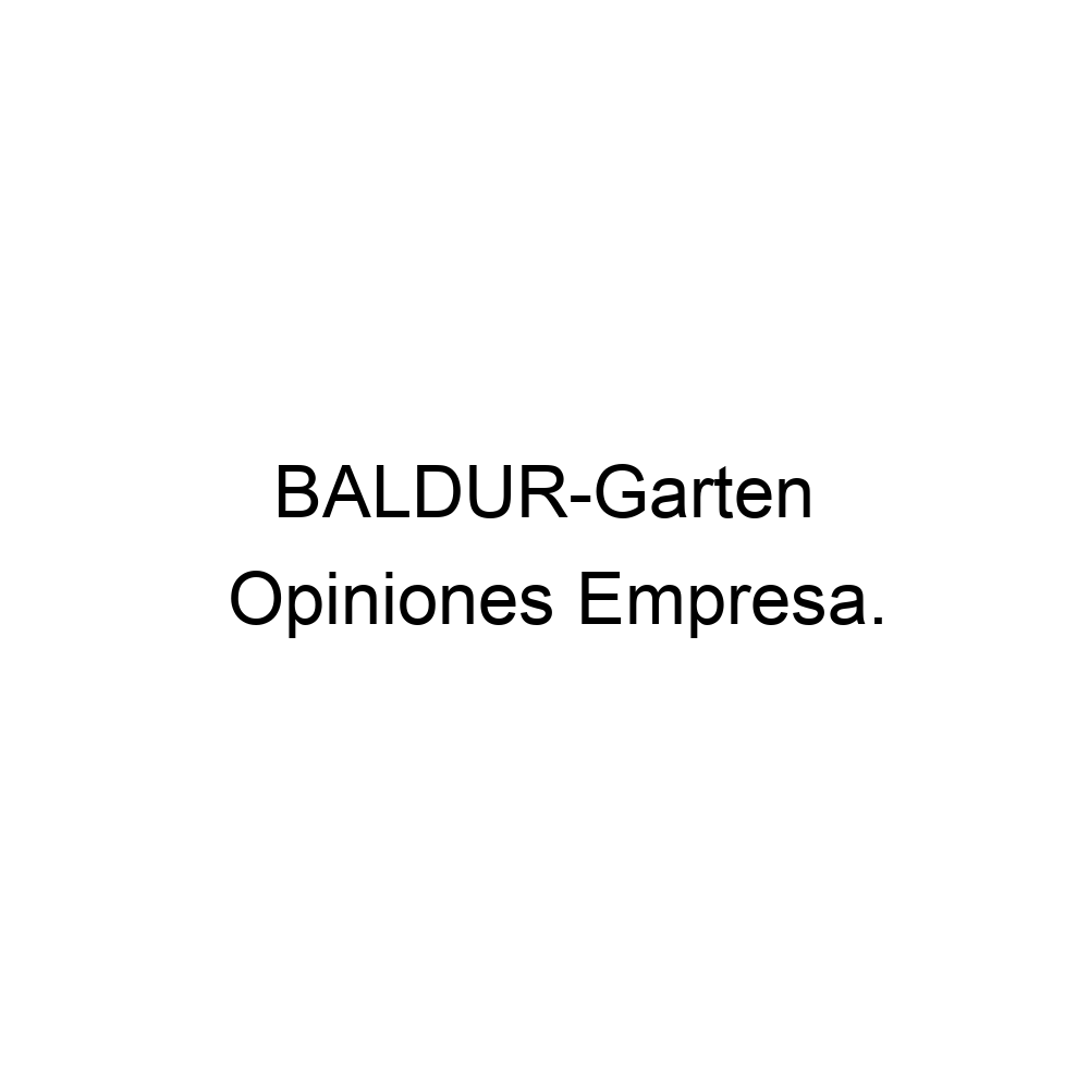 Opiniones BALDURGarten