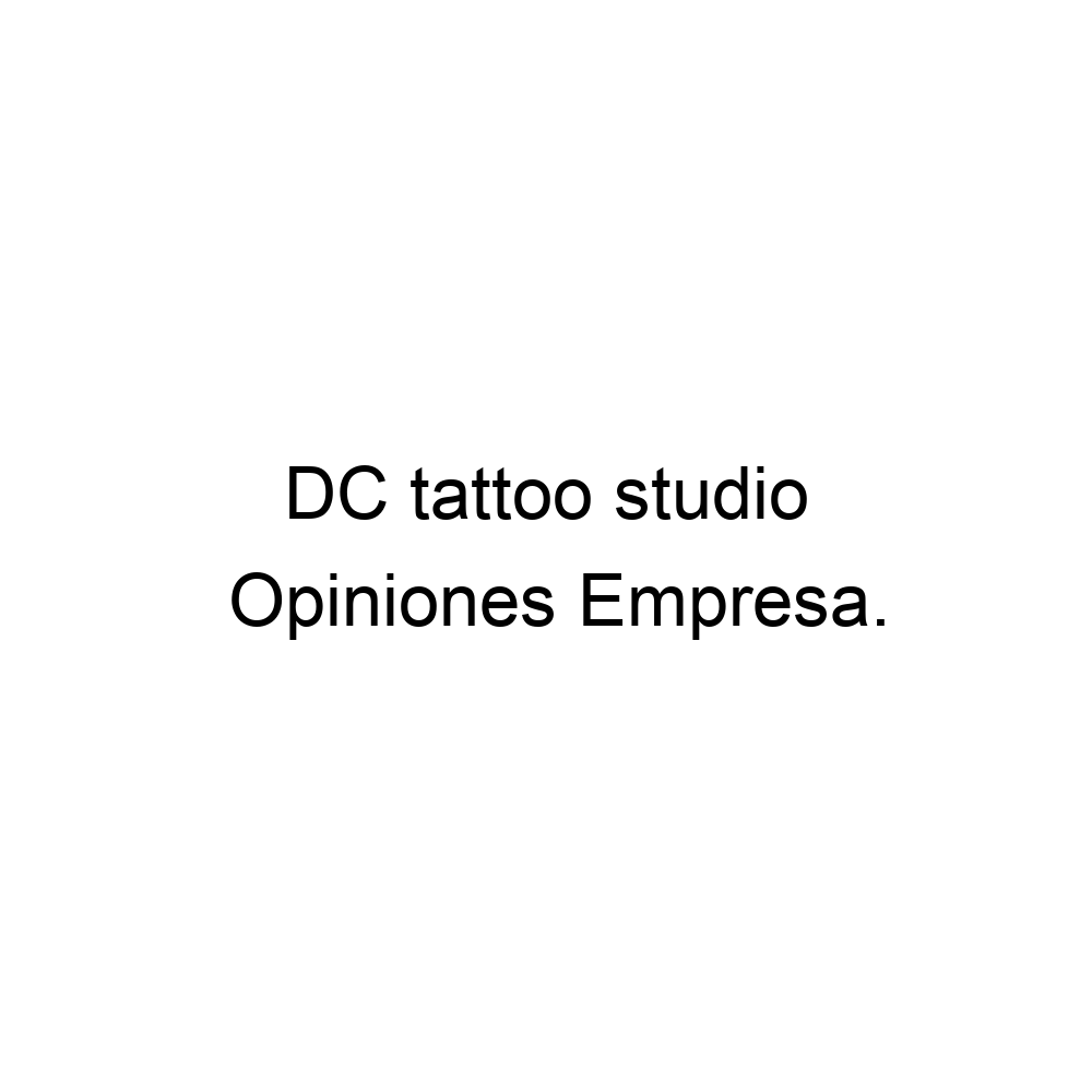 Opiniones DC tattoo studio, La Nucia ▷ 661784221