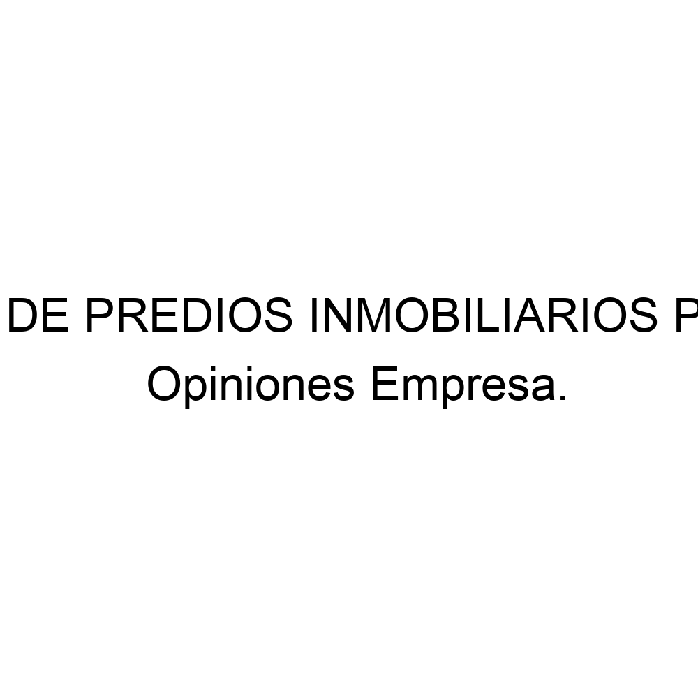 Opiniones ESTUDIO DE PREDIOS INMOBILIARIOS PREDINER, 944110077 Opiniones ESTUDIO DE PREDIOS INMOBILIARIOS PREDINER, 944110077