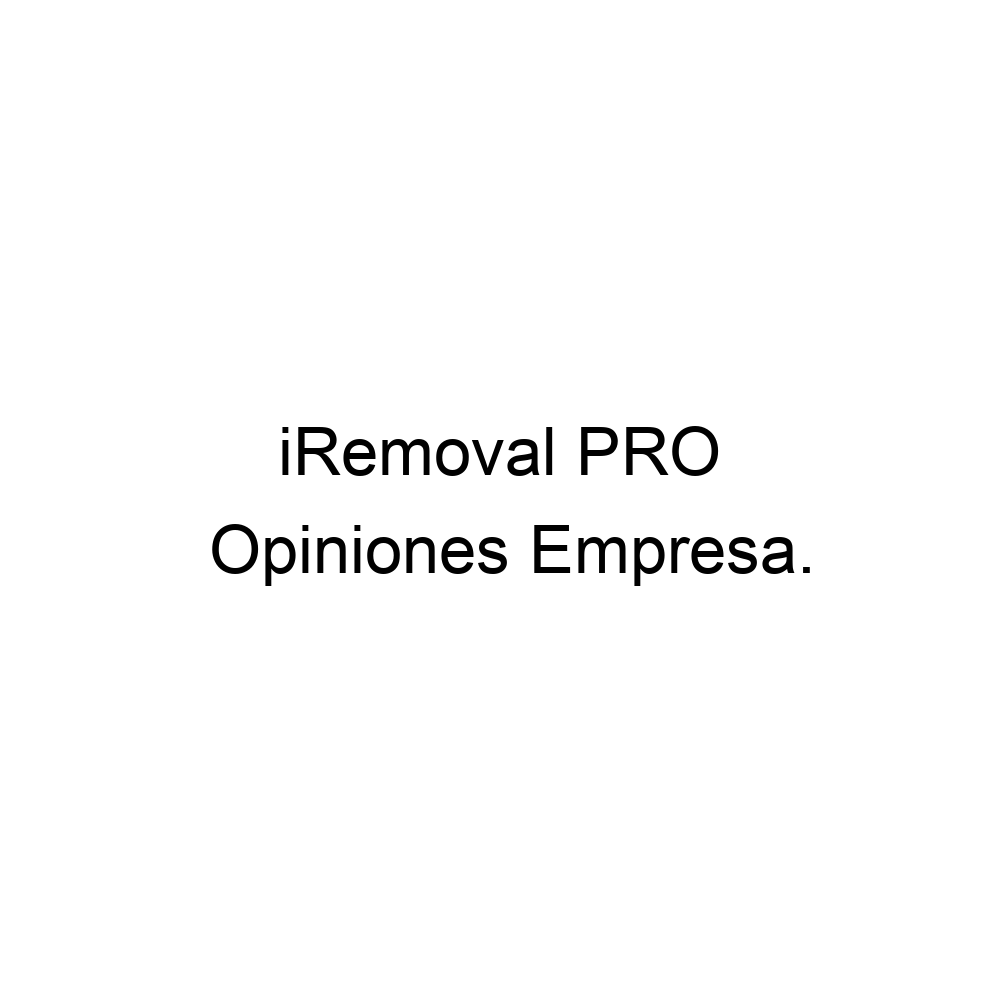 Opiniones iRemoval PRO , 02045136326