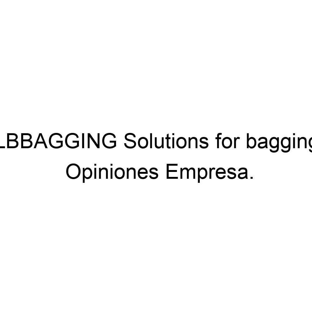 Opiniones LBBAGGING Solutions for bagging, Burgos 947071033