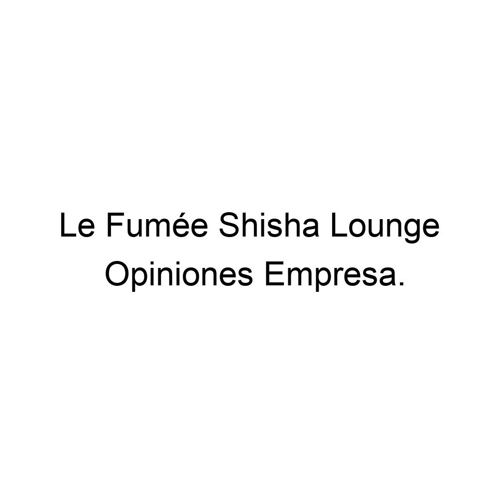 Opiniones Le Fumée Shisha Lounge, Elda 0