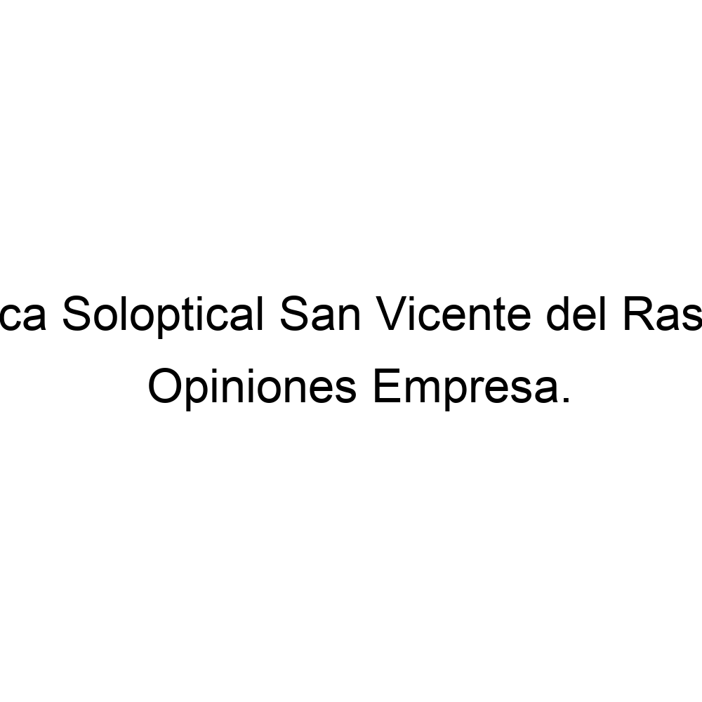 Soloptical outlet 2025